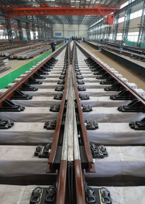 Rusal steel sleeper turnouts Rusal steel sleeper turnouts