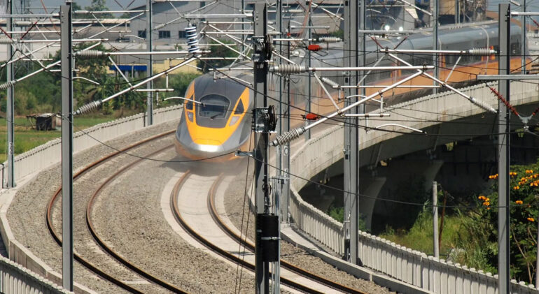 UIC54 1：12 Simple Turnout ；High Speed Line